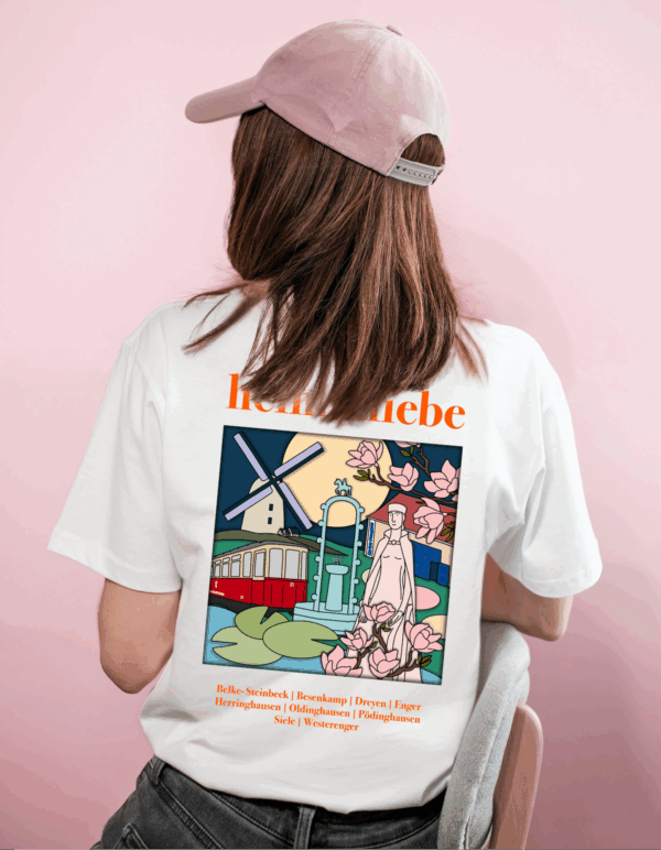 HEIMATLIEBE Damen-Shirt – Bild 2