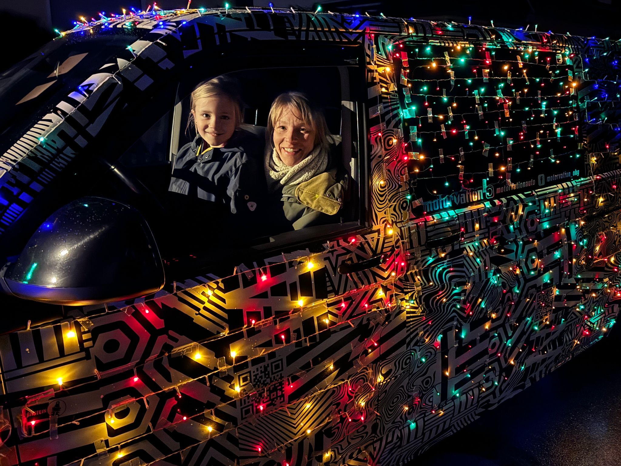 Das „Lichterzebra“ von Enger ist wieder unterwegs