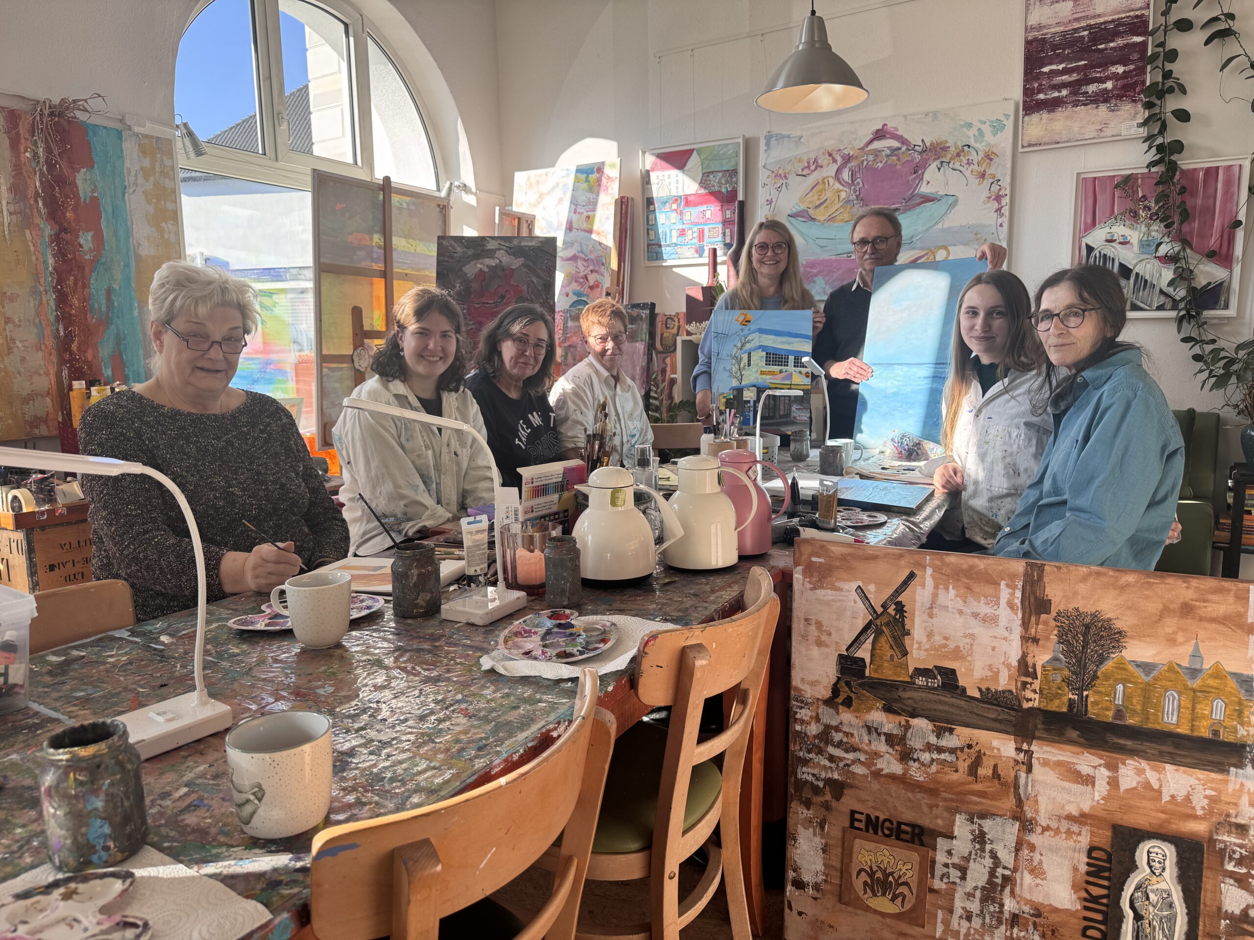 Wo der Fußball Pause macht und die Kunst Anstoß hat